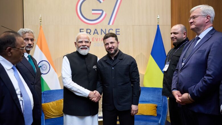 G7 समिट के दौरान जेलेंस्की से मिले PM मोदी, बोले- भारत ‘हमेशा शांति के पक्ष में रहेगा