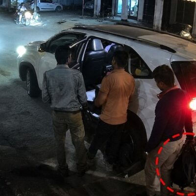 राम मंदिर चढ़ावा चोरी केस में नया मोड़.. CCTV में पुलिस के साथ काला बैग ले जाते दिखा अविनाश शुक्ला
