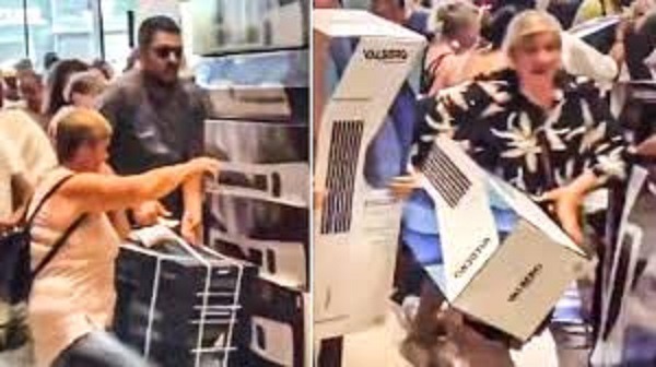 फ्रांस में भीषण गर्मी का असर: दुकान खुलते ही एसी खरीदने उमड़ी भीड़, वीडियो सोशल मीडिया पर वायरल