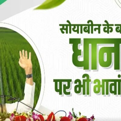 MP में किसानों को धान की फसल पर भी मिलेगा भावांतर योजना का लाभ, CM ने किया ऐलान