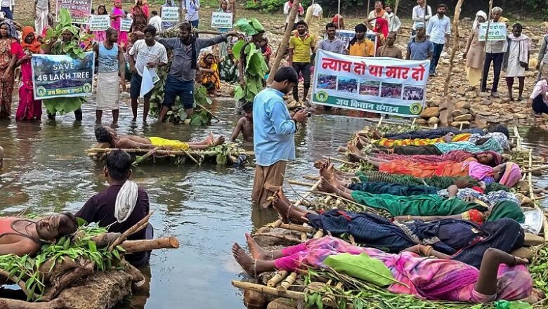 केन-बेतवा लिंक प्रोजेक्ट के विरोध में 17 दिन चला चिता आंदोलन…. प्रशासन ने दिखाई सख्ती