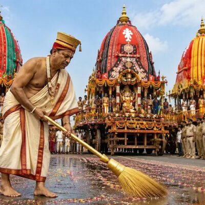 कल से शुरू होगी ‘जगन्नाथ रथ यात्रा’…. सोने की झाड़ू से होती है यात्रा मार्ग की सफाई, जानें इसकी वजह