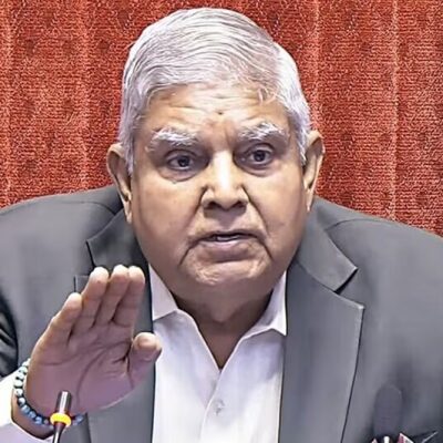 पूर्व उपराष्ट्रपति धनखड़ की जयपुर में हुई एंजियोप्लास्टी…. ब्लड ग्रुप को लेकर बड़ी चूक