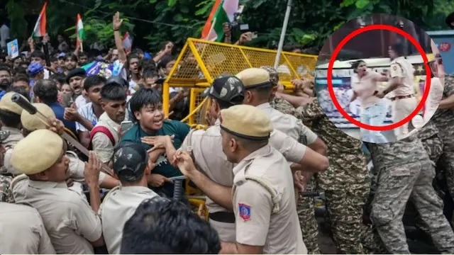 जंतर-मंतर प्रदर्शन: महिला को थप्पड़ मारने के आरोप में ADCP संदीप लांबा हटाए गए, RAF जवानों पर हमले की भी जांच शुरू