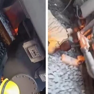 बिहार में कोसी एक्सप्रेस के AC कोच में लगी आग…. मचा हड़कंप