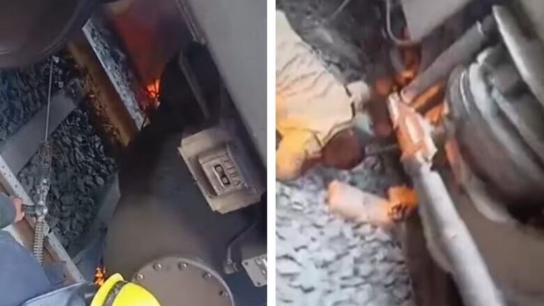 बिहार में कोसी एक्सप्रेस के AC कोच में लगी आग…. मचा हड़कंप