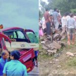 MP: रीवा में यात्रियों से भरी बस को ट्रक ने मारी टक्कर…..5 की मौत और 30 घायल