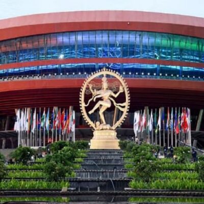 भारत मंडपम में चल रही ब्रिक्स समिट … प्रदर्शन करने पहुंच गए तिब्बती यूथ कांग्रेस के सदस्य…