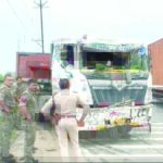 मुरैना में जन्माष्टमी पर मातम: मंदिर से लौट रही तीन महिलाओं को कंटेनर ने रौंदा, सास-बहू सहित एक अन्य की मौत