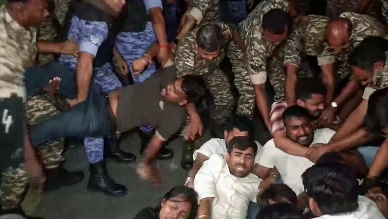 दिल्ली में फिर सुबह सुबह बवाल…. युवा कांग्रेस के कई नेताओं कों पुलिस ने हिरासत में लिया