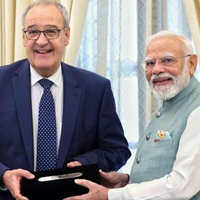भारत-स्विट्जरलैंड के बीच कई समझौतों पर बनी सहमति…. नौकरी से लेकर व्यापार तक हुई डील