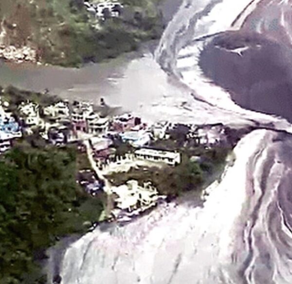 नेपाल में फिर बाढ़ और भूस्खलन से फिर भारी तबाही, बूढ़ी गंडकी नदी में समाए 45 मकान और छह पुल