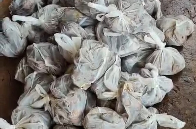 बाढ़ पीड़ितों का खाद्य दान खराब, नगर निगम जगदलपुर पर आरोप