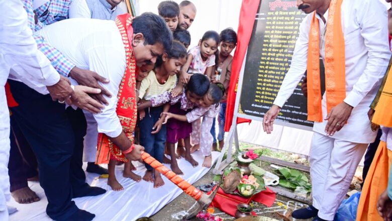 उप मुख्यमंत्री विजय शर्मा ने तीन गांवों में गौरव पथ निर्माण के लिए भूमिपूजन किया, लागत 1.55 करोड़