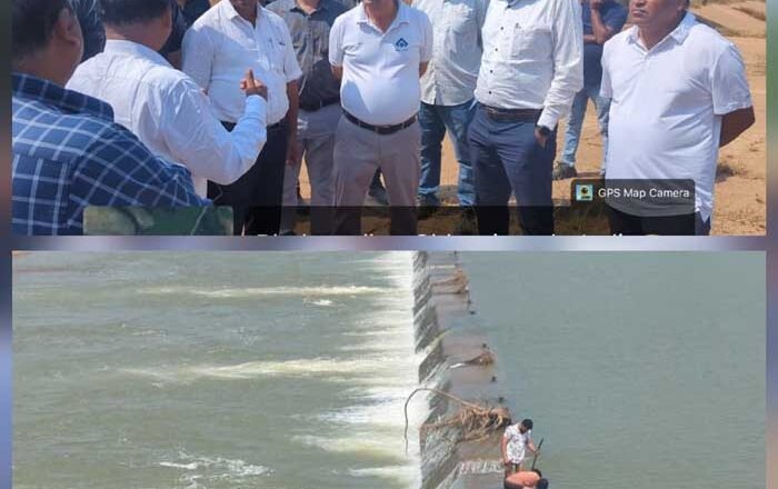 आपदा के डर से ओडिशा सीमा पर भालूगुड़ा एनीकट के सभी 38 जलद्वार खोल दिए गए