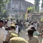 प्रयागराज में शिक्षा निदेशालय पर प्रदर्शनकारियों ने किया तोड़फोड़, 200 के करीब लोगों को दर्ज किया गया FIR