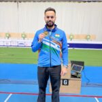 आईएसएसएफ विश्व कप में उदयवीर सिद्धू ने पुरुषों की 10 मीटर एयर पिस्टल में स्वर्ण पदक जीता