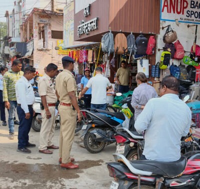 कांकेर में अतिक्रमण एवं अव्यवस्थित पार्किंग को लेकर हुई संयुक्त कार्रवाई, 156 को नोटिस जारी