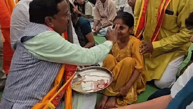 उज्जैन में 151 पंडालों में एक साथ 35 हज़ार से अधिक कन्याओं का महापूजन, नया इतिहास रचा
