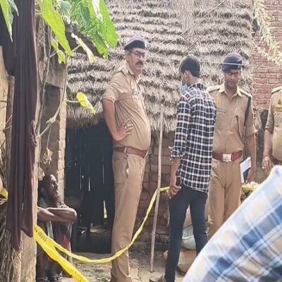 श्रावस्ती में ससुर ने गर्भवती बहू को मार डाला, आरोपी को हिरासत में