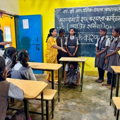 सूरजपुर विद्यालय में भूकंप मॉकड्रिल, बच्चों को सुरक्षा के उपाय सिखाए