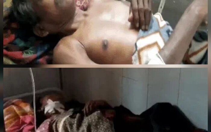 कोंडागांव में बस्तर बुडरा गांव में तेंदू के हमले से पाँच परिवार के सदस्य घायल