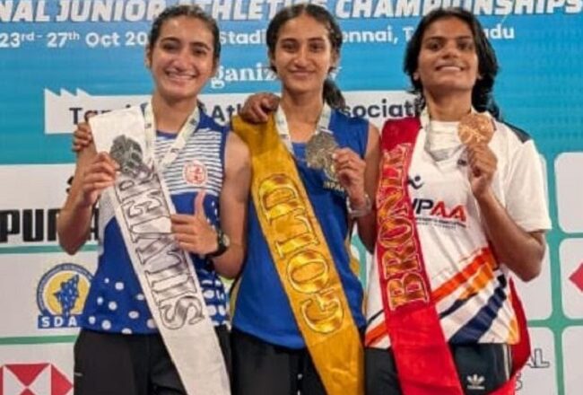 मध्य प्रदेश की दीपिका ने 41वीं राष्ट्रीय जूनियर एथलेटिक्स में स्वर्ण, प्रशांत को रजत मिला