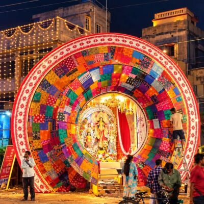 हल्दिया में दुर्गा पूजा 2026: अनूठी ‘उड़ान’ परिकल्पना और थीम पंडालों की भरमार