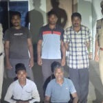 लौह खदान में वाहनों पर आगजनी और लाल सलाम के पर्चे फेंकने वाले पांच आरोपियों की गिरफ्तारी