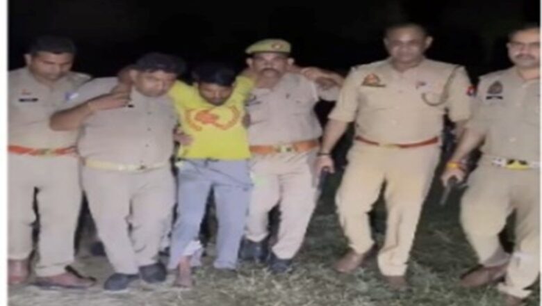 कुख्यात हिस्ट्रीशीटर बदमाश मुठभेड़ में गिरफ्तार