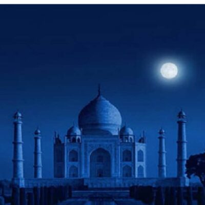 शरद पूर्णिमा की धवल चाँदनी में ताजमहल के चार दिवसीय रात दृश्य का आयोजन