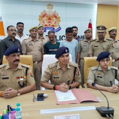 सोनभद्र में 65 लाख की अवैध शराब बरामद, दो तस्कर गिरफ्तार