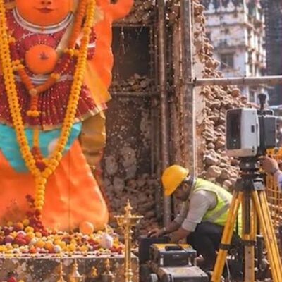 उज्जैन में खड़े हनुमान जी की प्रतिमा की रात में स्कैनिंग, भाजपा पार्षद ने प्रशासन से मांगा जवाब